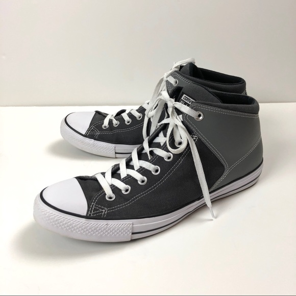 Converse Other - Converse | Men’s Black Gray High Top All Stars 12